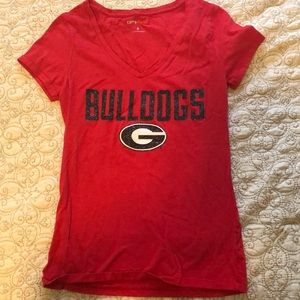 GA Bulldogs Sparkly T-Shirt